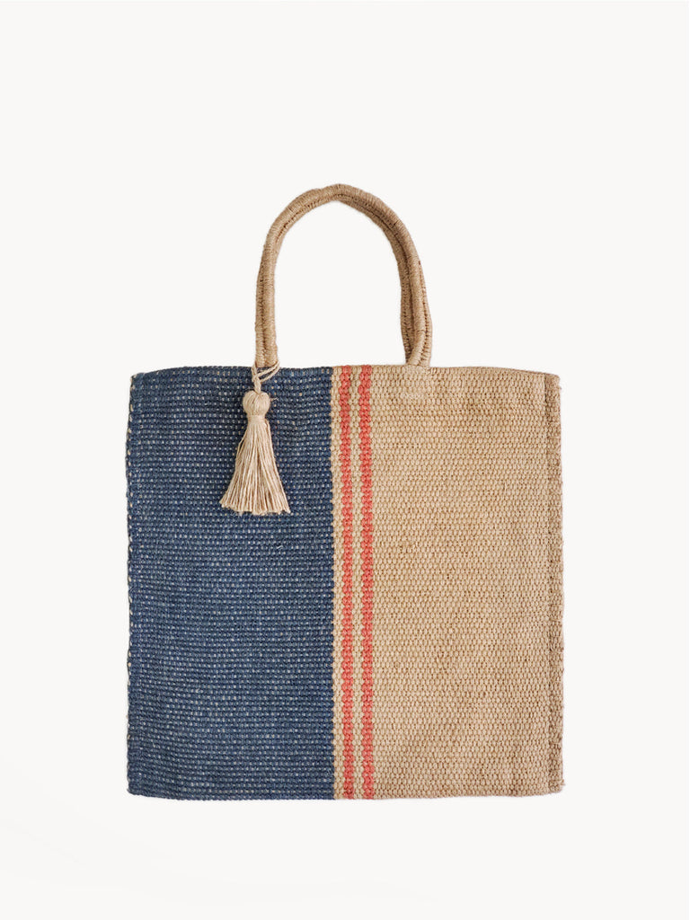 Maya Jute Tote Bag by KORISSA KORISSA