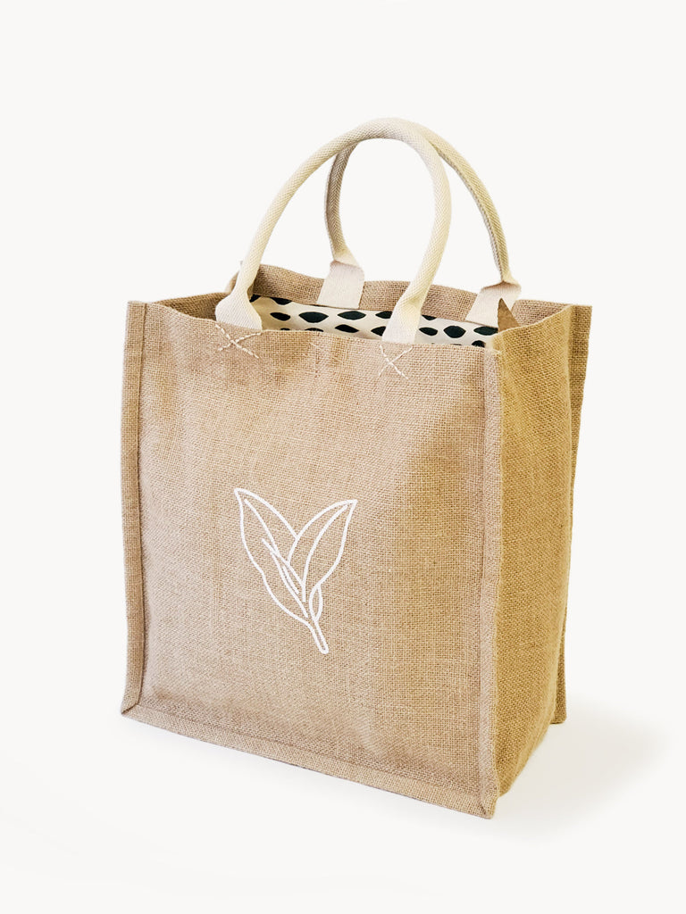 Jute Canvas Market Bag - Nature by KORISSA KORISSA