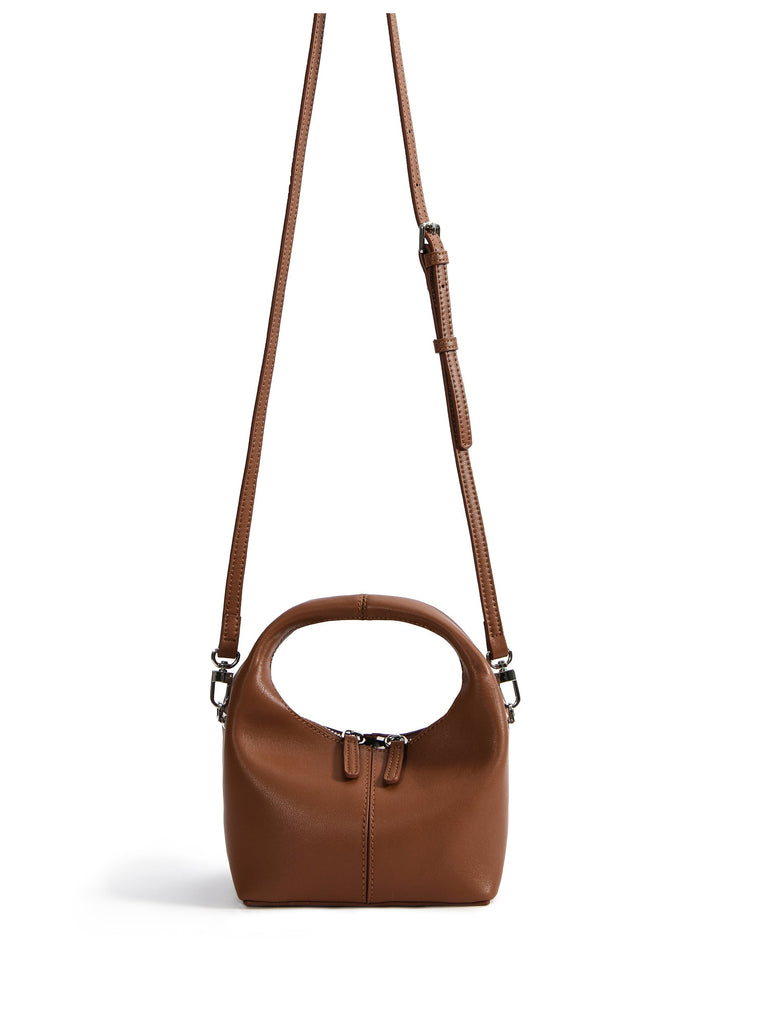 Rebecca Small Cutie Leather Bag, Caramel by Bob Oré Bob Oré