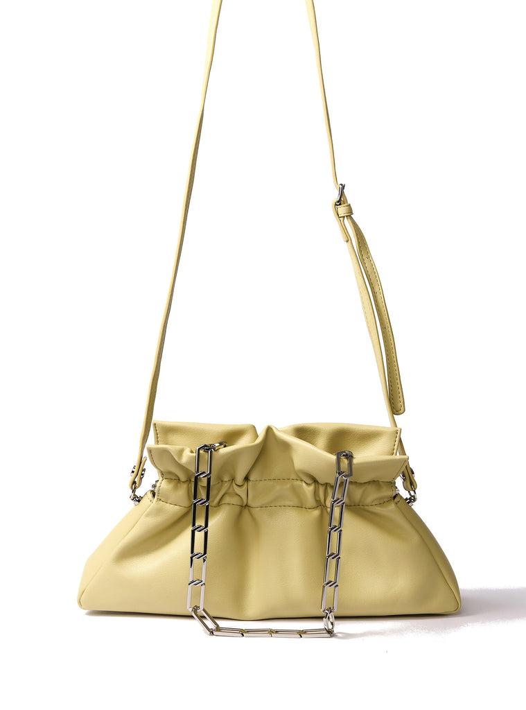 Mila Bag in Smooth Leather, Yellow by Bob Oré Bob Oré