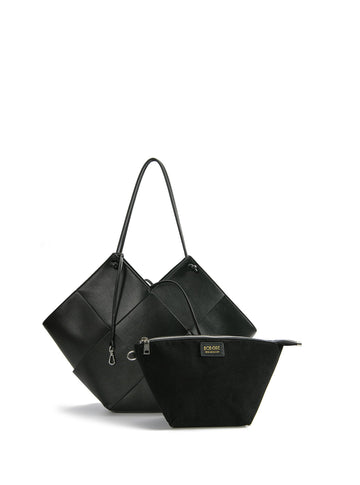 Taylor Contexture Leather Bag, Black by Bob Oré Bob Oré