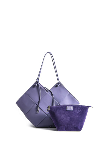 Taylor Contexture Leather Bag, Taro Purple by Bob Oré Bob Oré