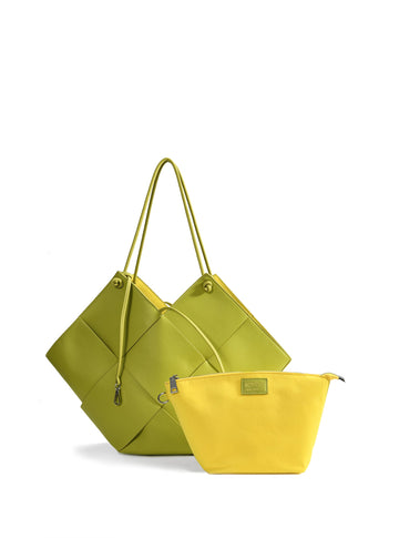 Taylor Contexture Leather Bag, Kiwi Green by Bob Oré Bob Oré