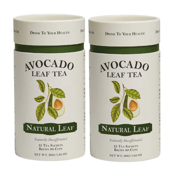 2 Pack Avocado Leaf Tea Natural by Avocado Tea Co. Avocado Tea Co.