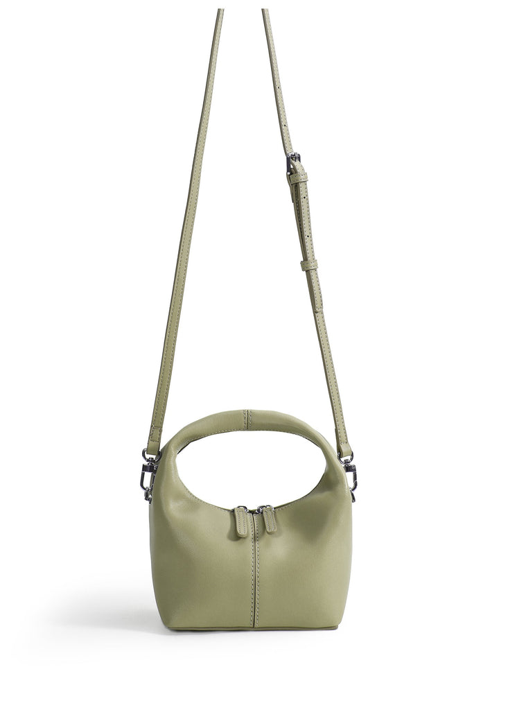 Rebecca Small Cutie Leather Bag, Matcha Green by Bob Oré Bob Oré