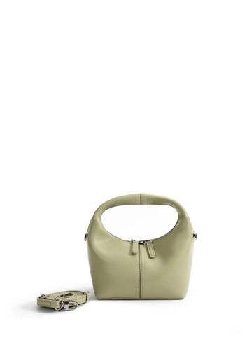 Rebecca Small Cutie Leather Bag, Matcha Green by Bob Oré Bob Oré