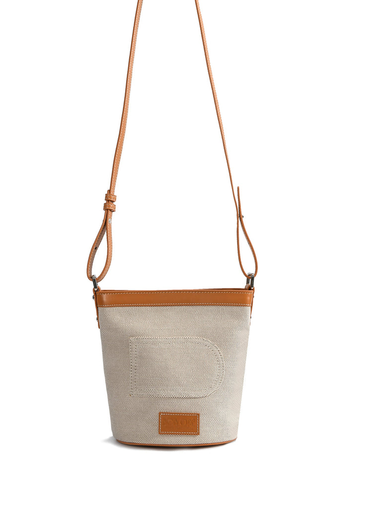 Dorothy Middle Size Bucket Bag, White by Bob Oré Bob Oré