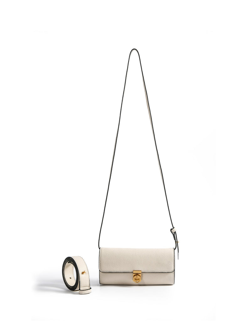 Aria 3-way Convertible Belt Crossbody Pencil Bag, White by Bob Oré Bob Oré