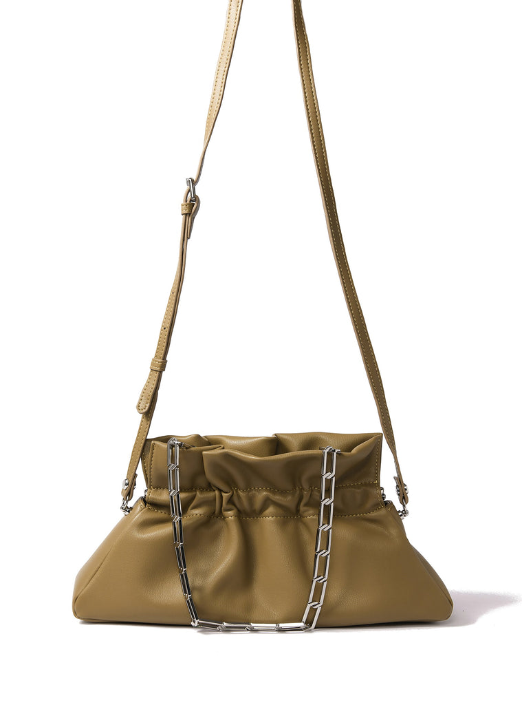 Mila Bag in Smooth Leather, Mustard Green by Bob Oré Bob Oré