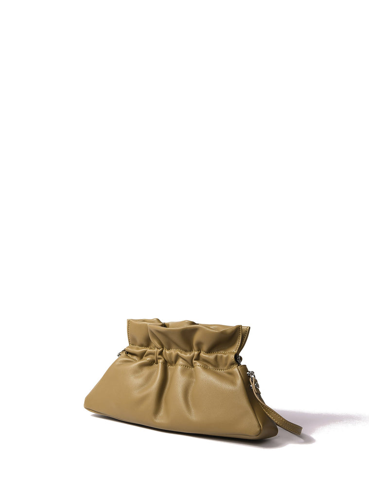 Mila Bag in Smooth Leather, Mustard Green by Bob Oré Bob Oré