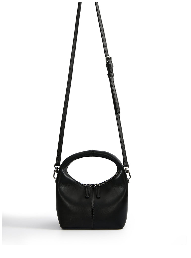 Rebecca Small Cutie Leather Bag, Black by Bob Oré Bob Oré