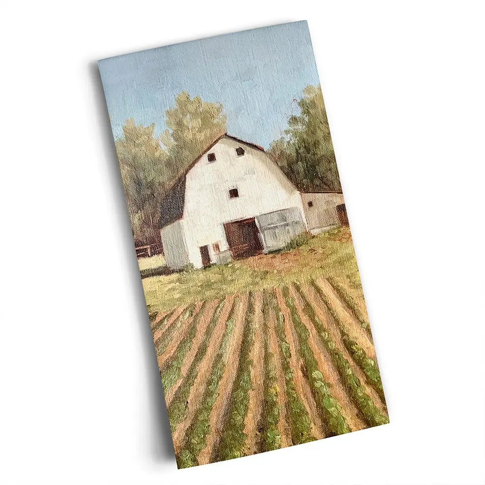 Afternoon Barn Tea Towels by GreenBox Art GreenBox Art