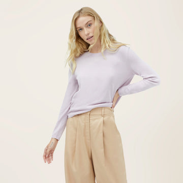 Airy Cashmere Crewneck Sweater by Italic Italic