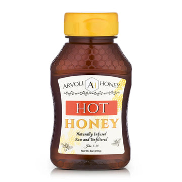 Arvoli Honey Hot Honey Bottle - 8 oz by Farm2Me FARM2ME