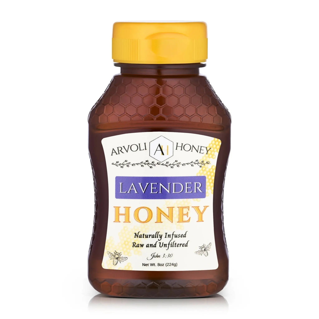 Arvoli Honey Lavender Infused Honey Bottle - 8 oz by Farm2Me FARM2ME