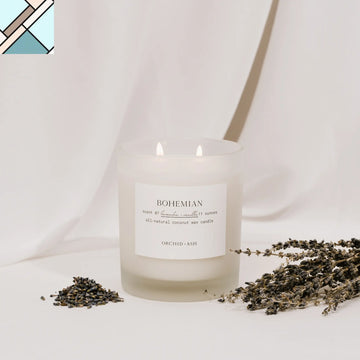 BOHEMIAN Natural Candle by Orchid + Ash ORCHID + ASH