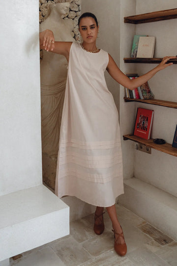 Beloved Cara Slip on Cotton Maxi Dress by Bali ELF Bali ELF