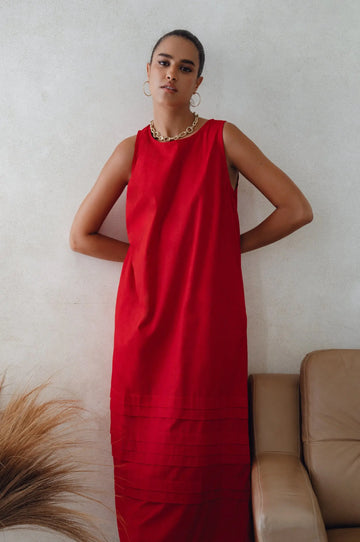 Beloved Cara Slip on Cotton Maxi Dress by Bali ELF Bali ELF