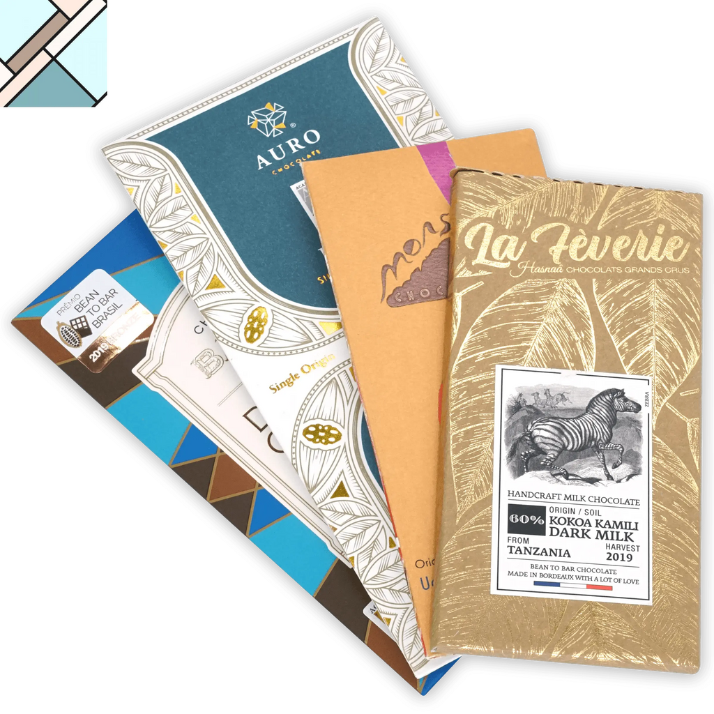 Best of Dark Milk Bundle (4 Bars) by Bar & Cocoa BAR & COCOA