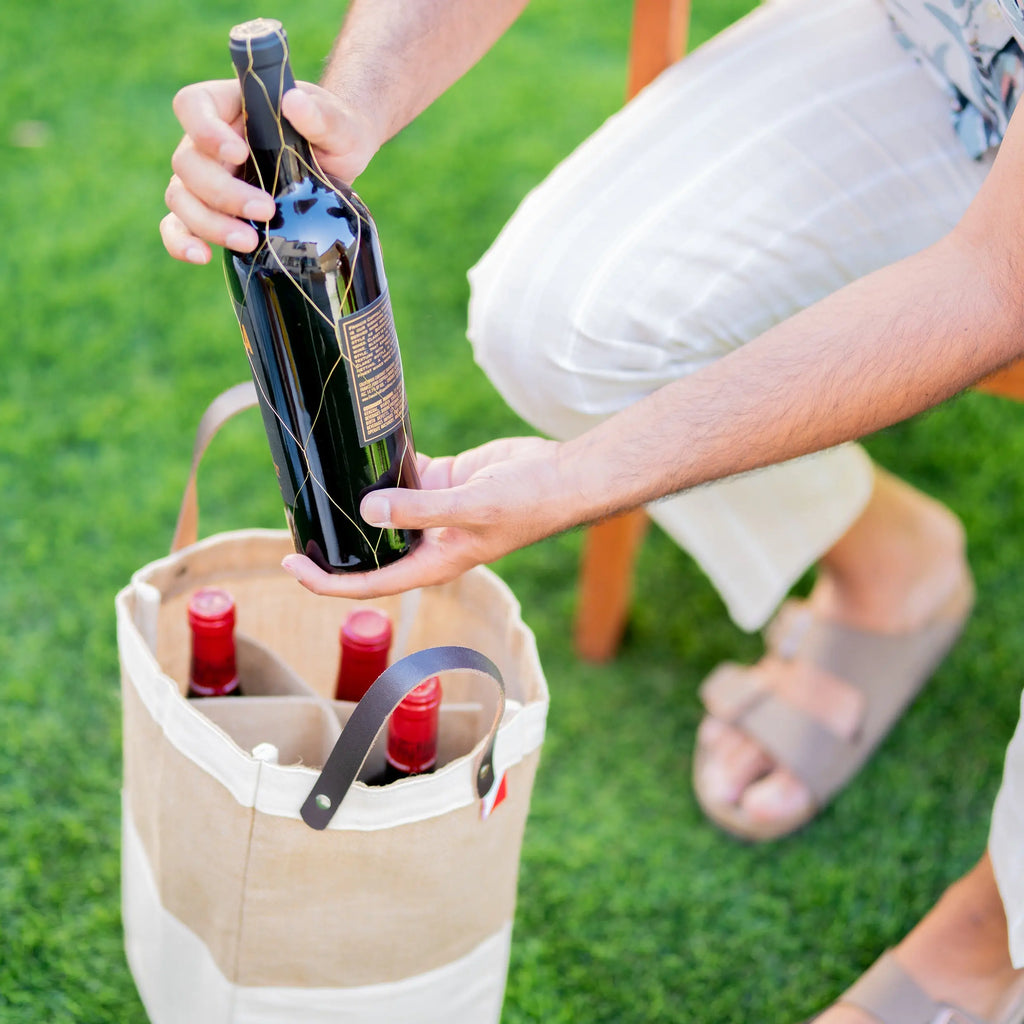 Bodega 4-Bottle Wine Carrier by ShoreBags ShoreBags