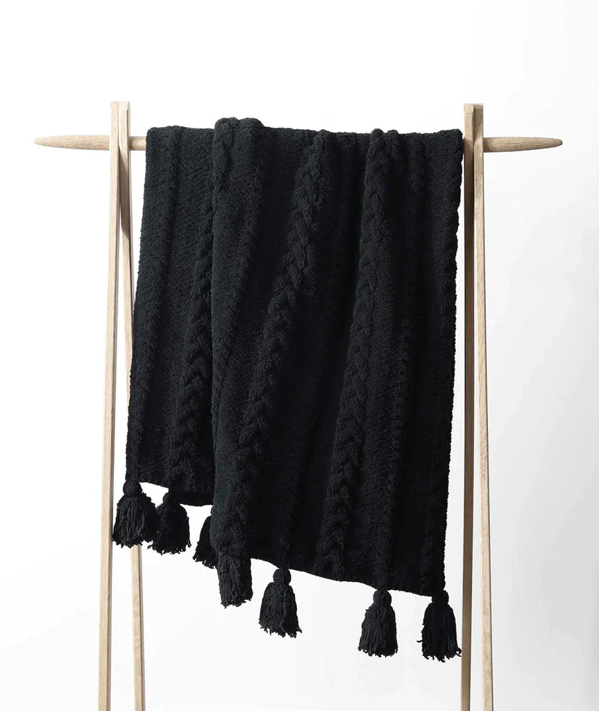 Braided Pom Pom Throw by Sunday Citizen SUNDAY CITIZEN