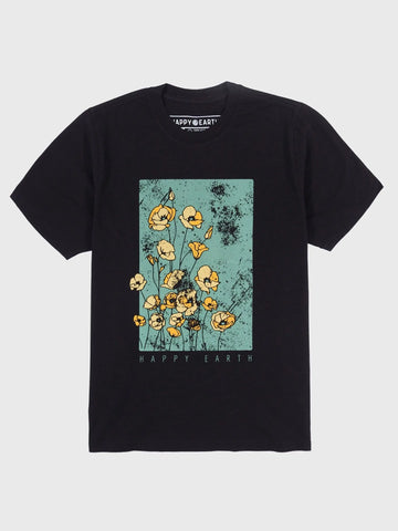 California Poppies Tee by Happy Earth Happy Earth