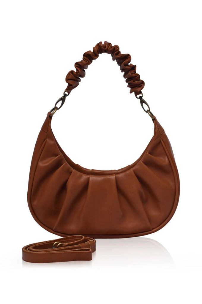 Camille Ruched Leather Bag by Bali ELF Bali ELF