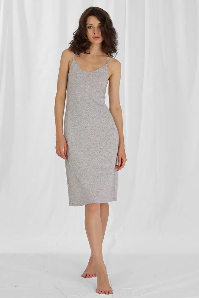 Cashmere Slip Dress by Minnie Rose Minnie Rose