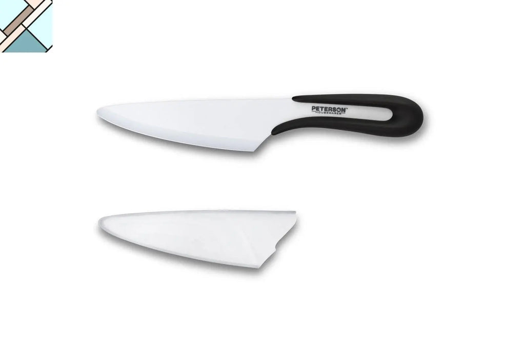 Ceramic knife - 5" U HANDLE CERAMIC KNIFE by Peterson Housewares & Artwares PETERSON HOUSEWARES & ARTWARES