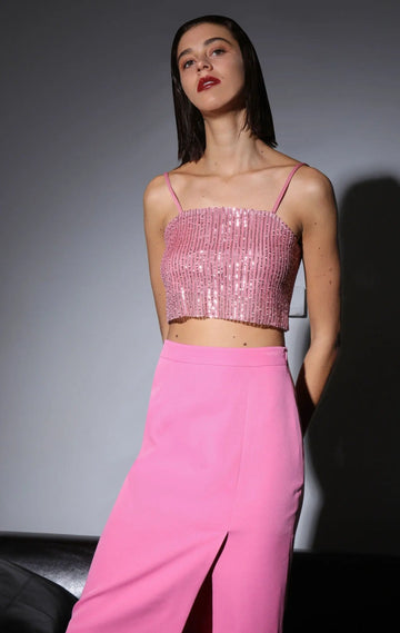 Chellie Top, City Sequin Rose by Walter Baker Walter Baker