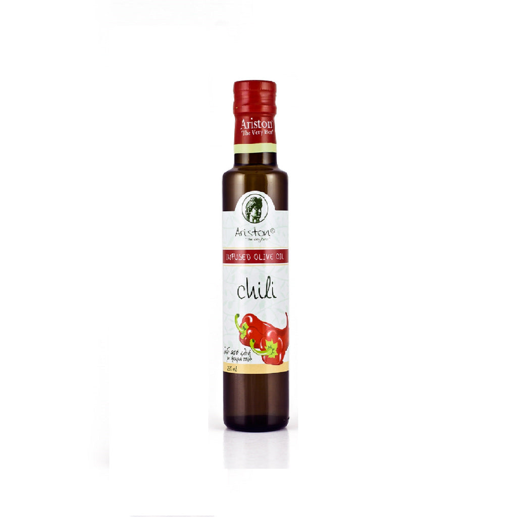 Chili Infused Olive oil 8.45 fl.oz by Alpha Omega Imports ALPHA OMEGA IMPORTS