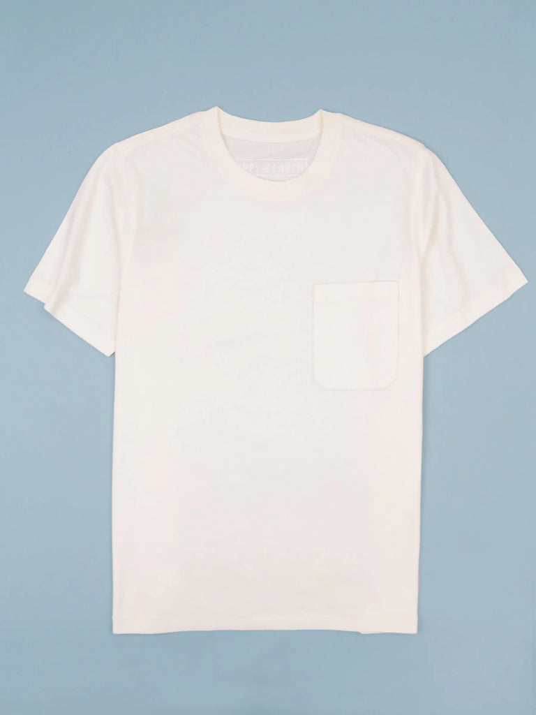 Cloud Everyday Pocket Tee by Happy Earth Happy Earth