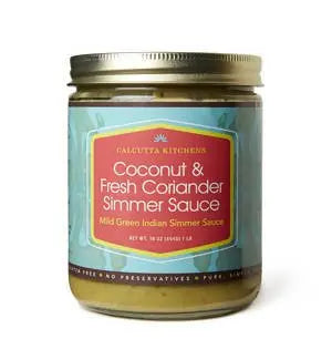 Coconut and Fresh Coriander Simmer Sauce - 6 x 16 oz by Farm2Me FARM2ME