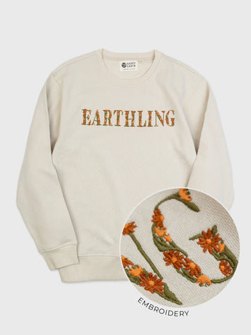 Earthling in Bloom Pullover by Happy Earth Happy Earth