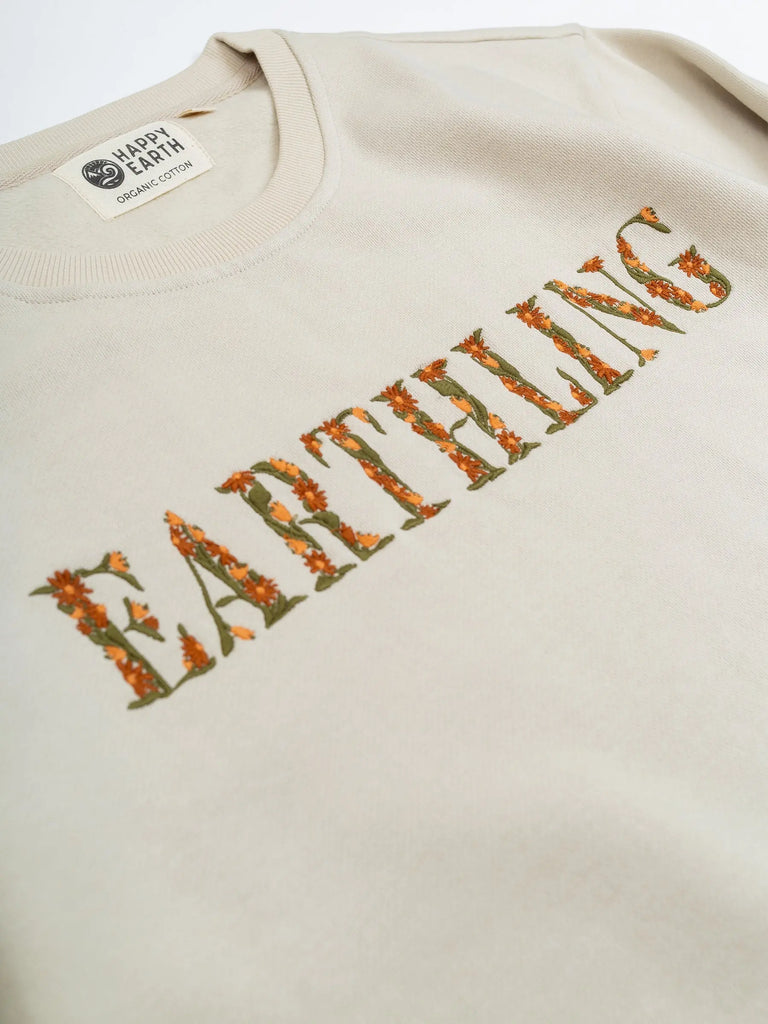 Earthling in Bloom Pullover by Happy Earth Happy Earth