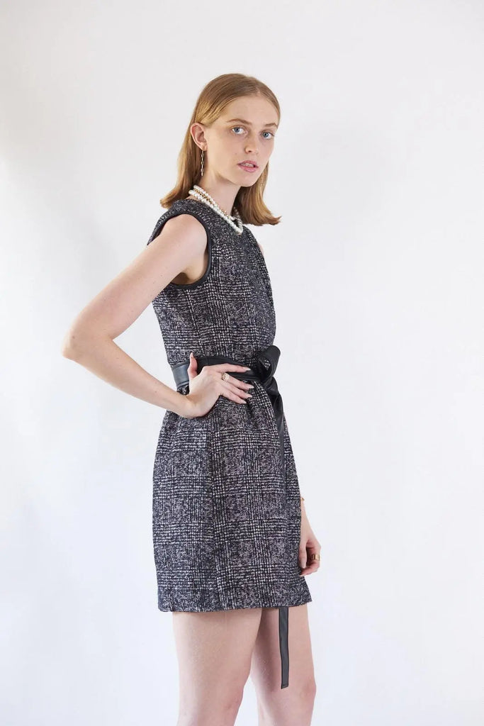 Ebony Mini Tweed Dress by Le Réussi® Le Réussi®