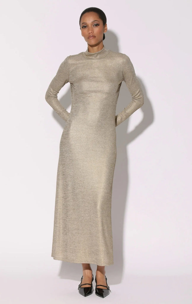 Ella Dress, Gold by Walter Baker Walter Baker