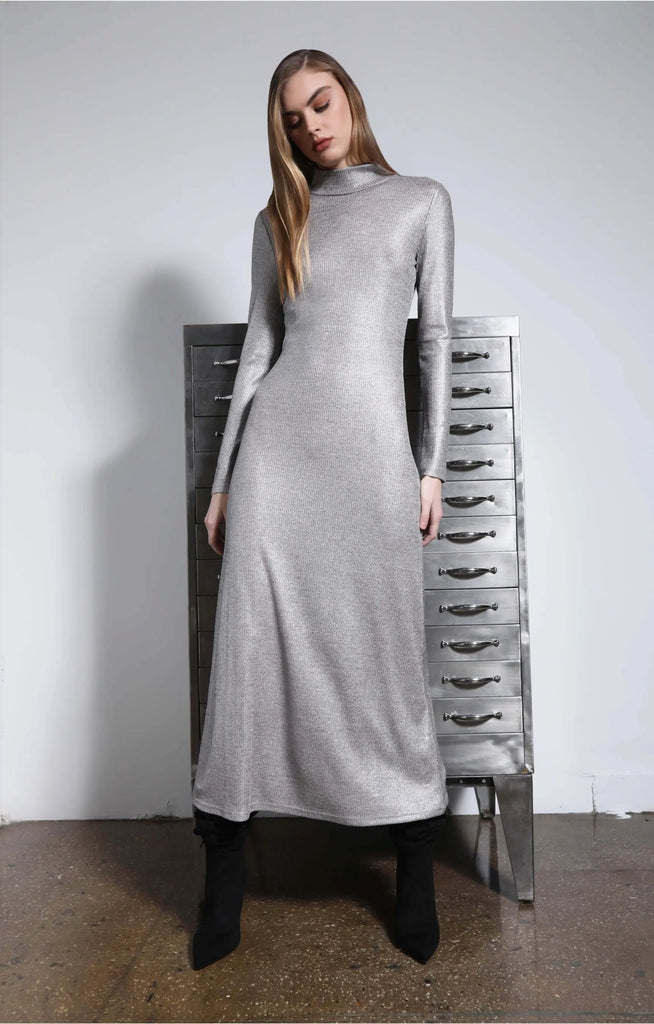 Ella Dress, Silver by Walter Baker Walter Baker