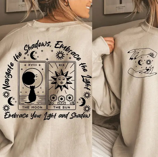 Embrace The Light Sweatshirt by My Carolina Moon My Carolina Moon