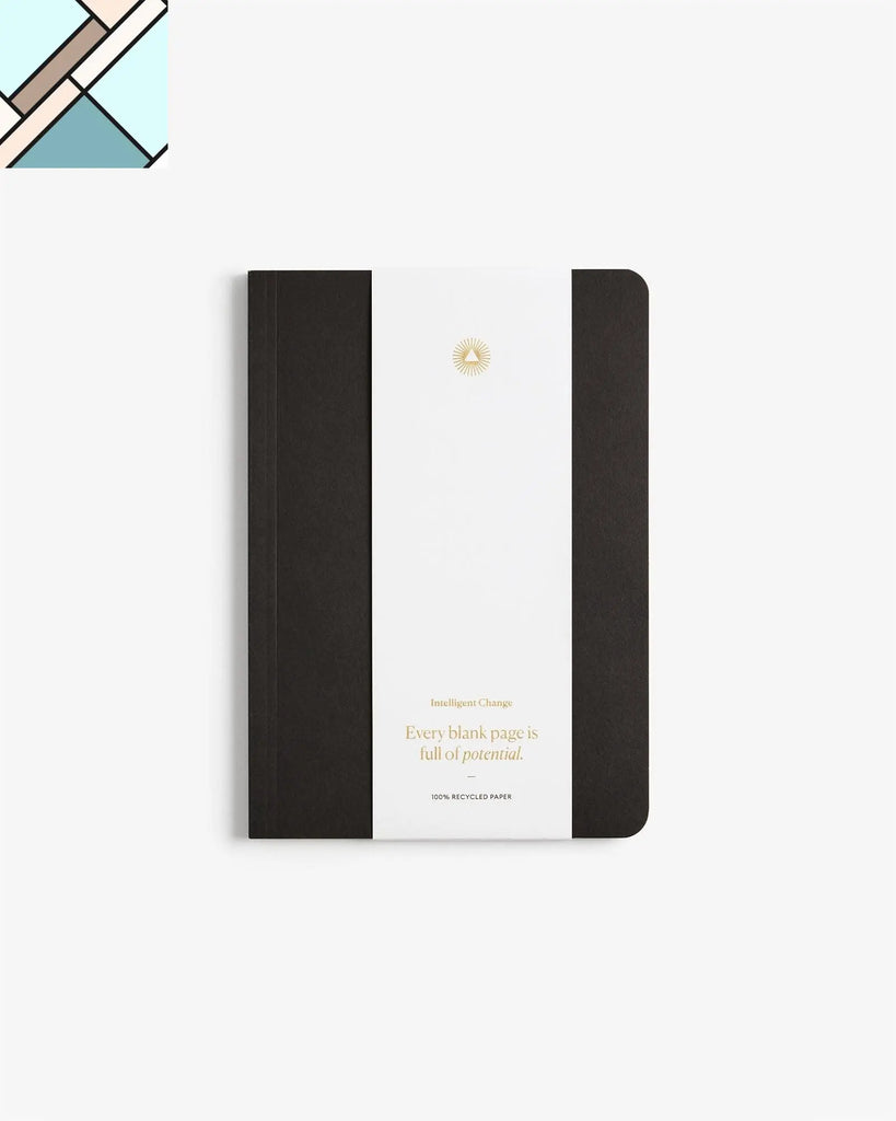 Essential Notebook - Black by Intelligent Change INTELLIGENT CHANGE