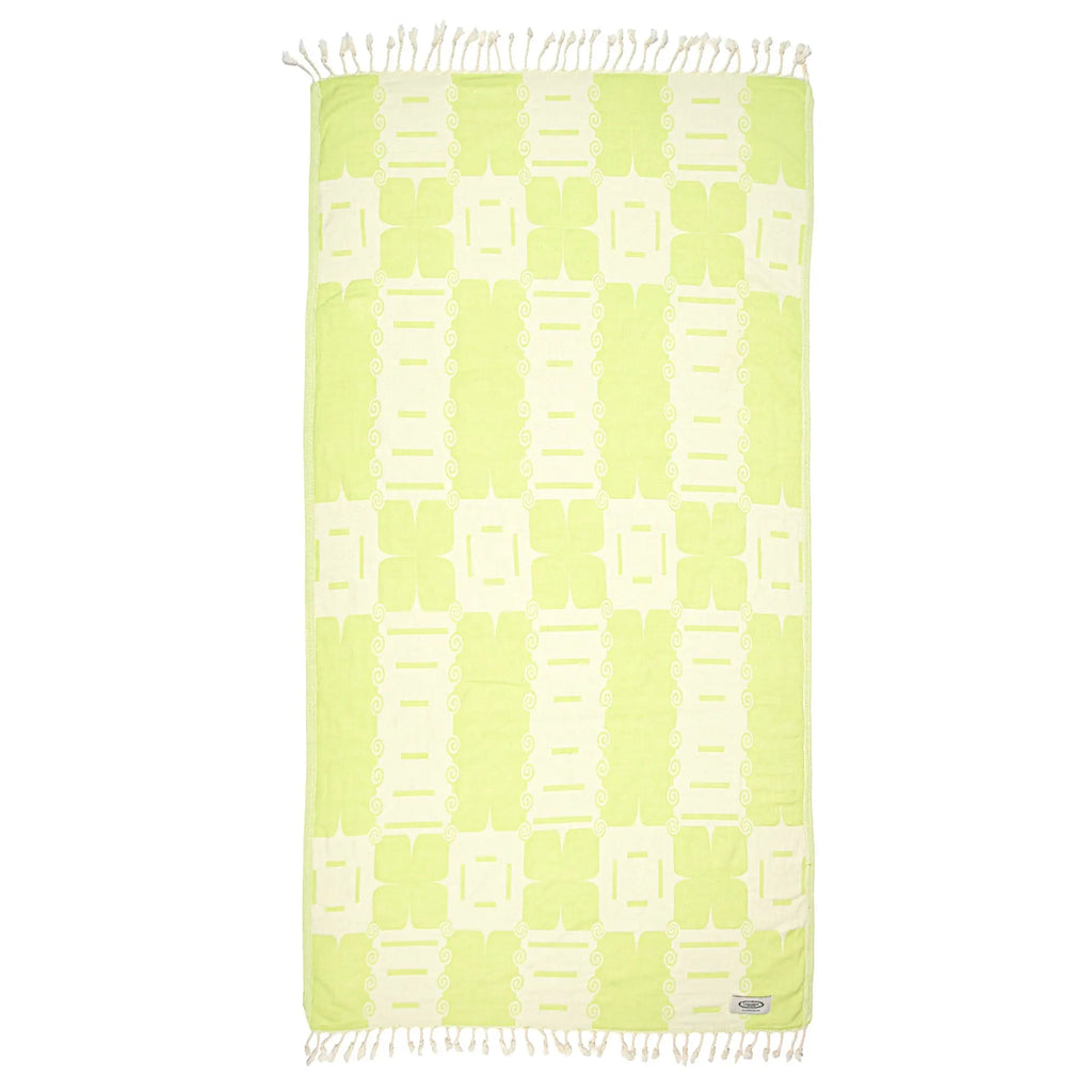 Exclusive Clover Peshtemal Pure Cotton Beach Towel by La'Hammam La'Hammam