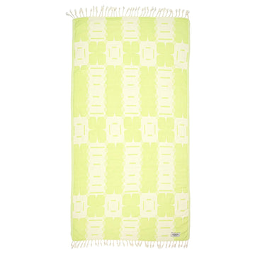 Exclusive Clover Peshtemal Pure Cotton Beach Towel by La'Hammam La'Hammam