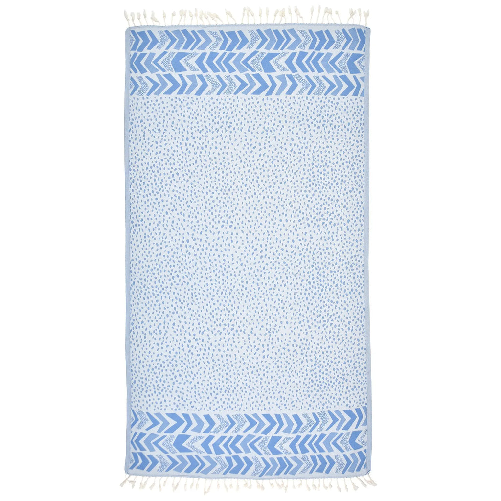 Exclusive Flinstone Peshtemal Pure Cotton Beach Towel by La'Hammam La'Hammam