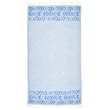 Exclusive Flinstone Peshtemal Pure Cotton Beach Towel by La'Hammam La'Hammam