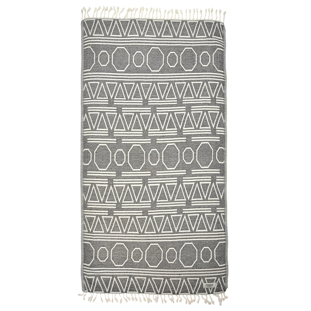 Exclusive Geos Peshtemal Pure Cotton Throw Blanket by La'Hammam La'Hammam