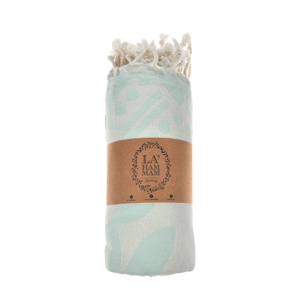 Exclusive Marmaris Peshtemal Pure Cotton Beach Towel by La'Hammam La'Hammam