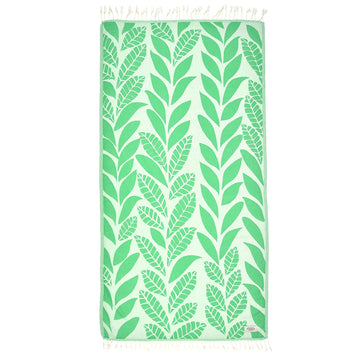 Exclusive Seaweed Peshtemal Pure Cotton Beach Towel by La'Hammam La'Hammam