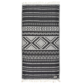 Exclusive Spartan Peshtemal Pure Cotton Throw Blanket by La'Hammam La'Hammam