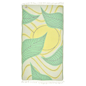 Exclusive Sun and Jungle Peshtemal Pure Cotton Beach Towel by La'Hammam La'Hammam