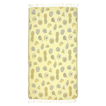 Exclusive Tropicals Peshtemal Pure Cotton Beach Towel by La'Hammam La'Hammam